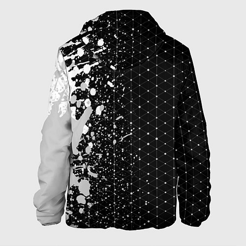 Мужская куртка S T A L K E R 2 Краски Вертикально / 3D-Черный – фото 2