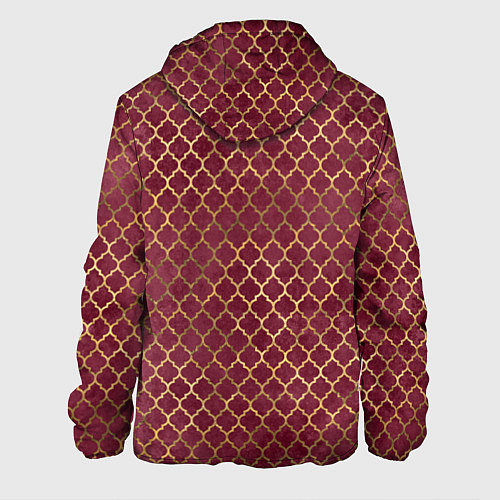 Мужская куртка Gold & Red pattern / 3D-Черный – фото 2
