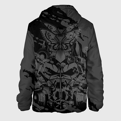 Мужская куртка Power ArmorFallout / 3D-Черный – фото 2