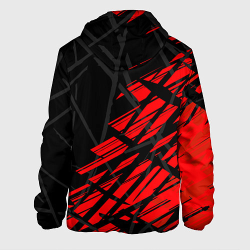 Мужская куртка Nissan Ниссан Красно черный / 3D-Черный – фото 2