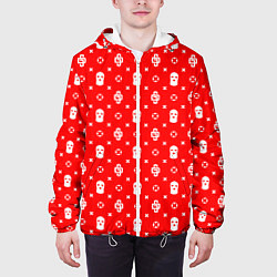 Куртка с капюшоном мужская Red Dope Camo Dope Street Market, цвет: 3D-белый — фото 2