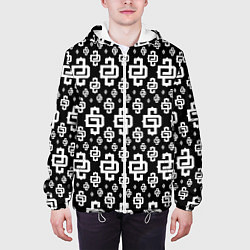 Куртка с капюшоном мужская Black Pattern Dope Camo Dope Street Market, цвет: 3D-белый — фото 2