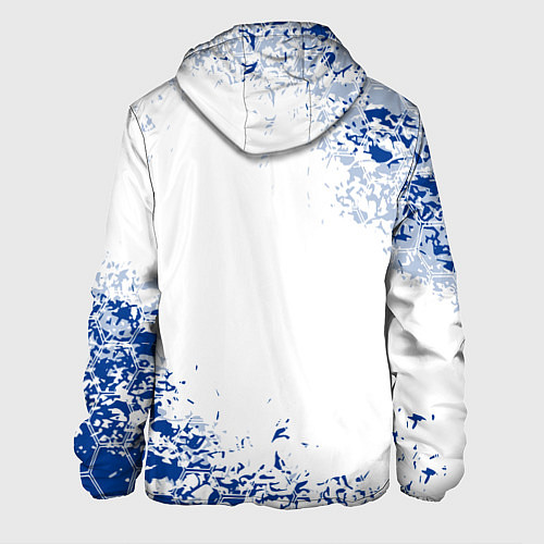 Мужская куртка Volvo - Auto sport / 3D-Белый – фото 2