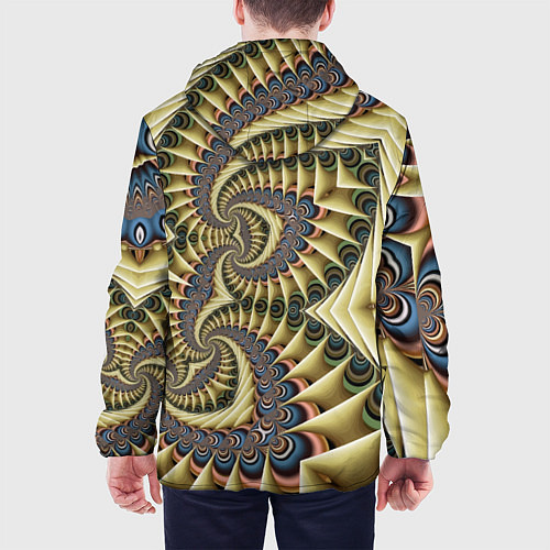 Мужская куртка Designer pattern / 3D-Черный – фото 4