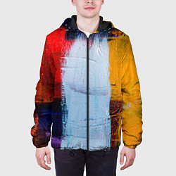 Куртка с капюшоном мужская КРАС, цвет: 3D-черный — фото 2