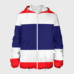 Куртка с капюшоном мужская Фрэнч-стайл, цвет: 3D-белый