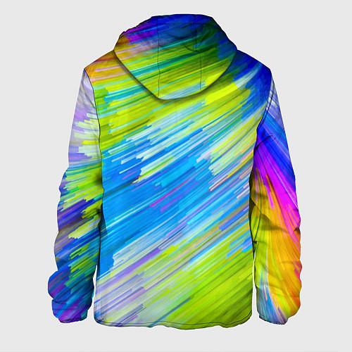 Мужская куртка Color vanguard pattern Raster / 3D-Белый – фото 2