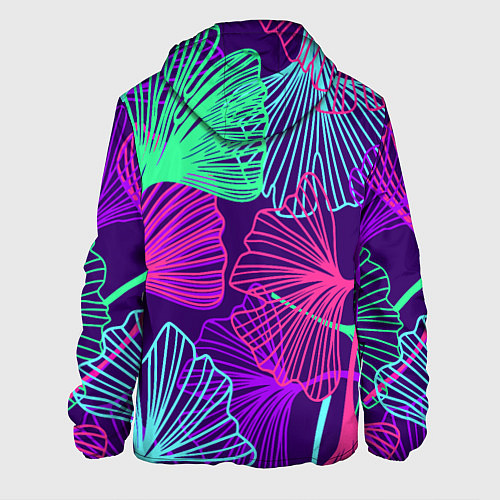 Мужская куртка Neon color pattern Fashion 2023 / 3D-Белый – фото 2