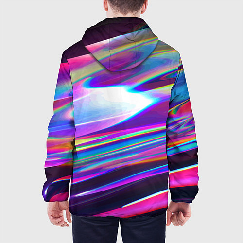 Мужская куртка Neon pattern Mad / 3D-Черный – фото 4