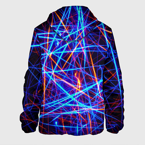 Мужская куртка Neon pattern Fashion 2055 / 3D-Белый – фото 2