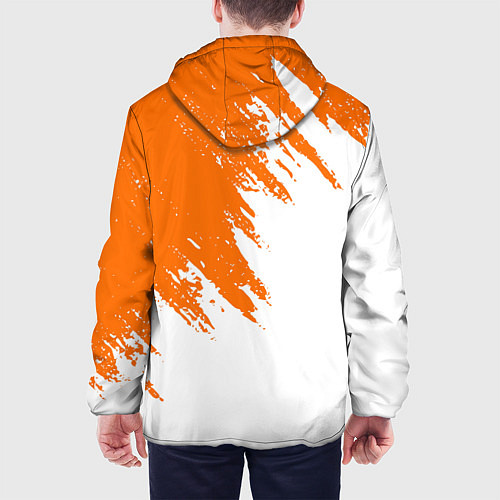 Мужская куртка Half-life texture / 3D-Черный – фото 4