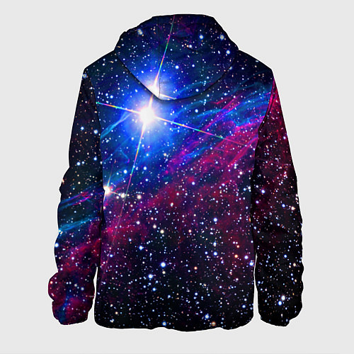 Мужская куртка Открытый космос Star Neon / 3D-Белый – фото 2
