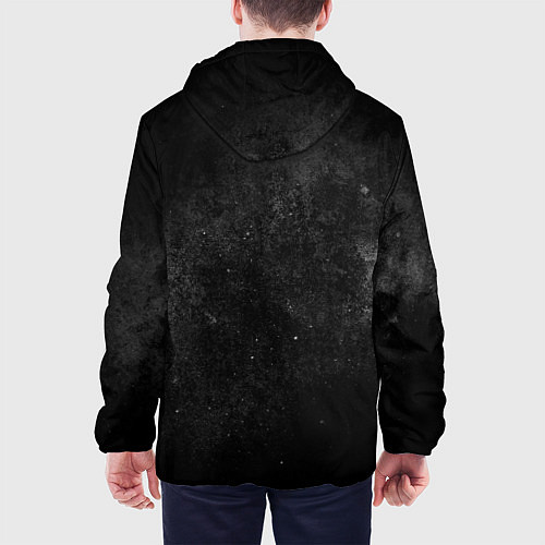 Мужская куртка Черный космос black space / 3D-Черный – фото 4