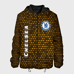 Куртка с капюшоном мужская ЧЕЛСИ Chelsea - Звезды, цвет: 3D-черный