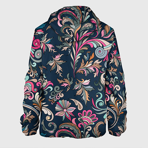 Мужская куртка Холодная хохлома / 3D-Белый – фото 2