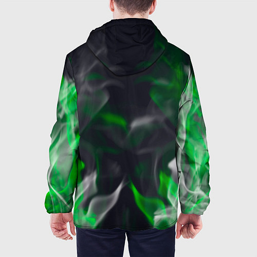 Мужская куртка S T A L K E R 2 пламя / 3D-Черный – фото 4