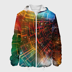 Мужская куртка Portal - Neon Space - туннель из энергетических па