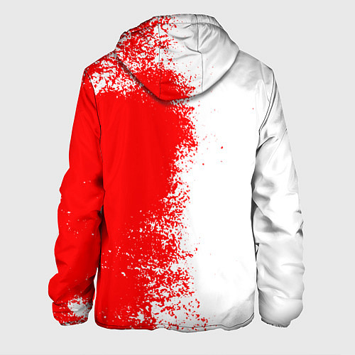 Мужская куртка Velialsquad - велиал сквад / 3D-Белый – фото 2