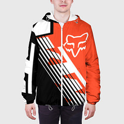 Куртка с капюшоном мужская FOX X KTM Сollaboration, цвет: 3D-белый — фото 2