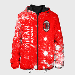 Куртка с капюшоном мужская AC MILAN AC Milan Sport Арт, цвет: 3D-черный
