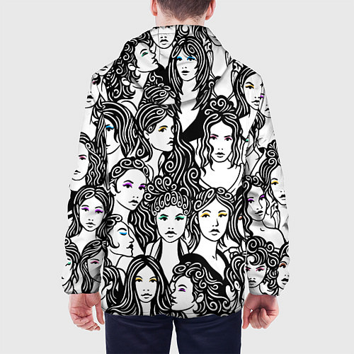 Мужская куртка 26 девушек / 3D-Черный – фото 4