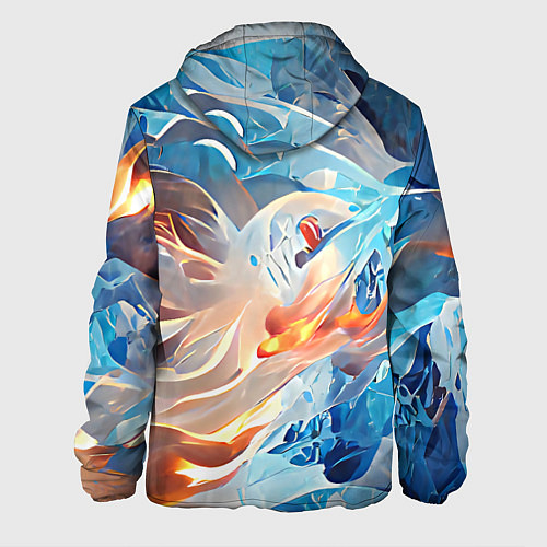 Мужская куртка Ice & flame / 3D-Белый – фото 2