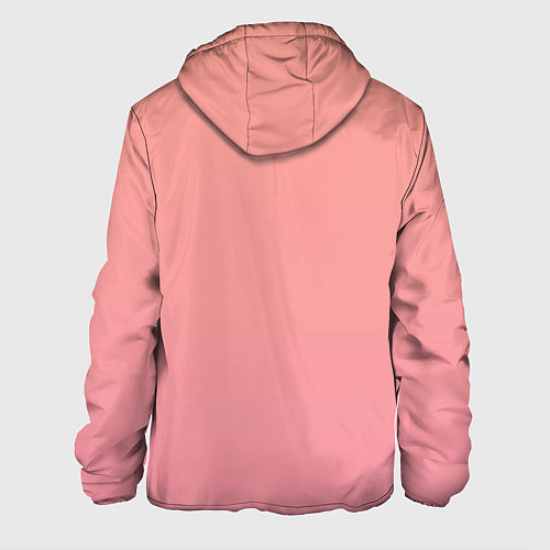 Мужская куртка Gradient Roseanna Orange to pink / 3D-Черный – фото 2