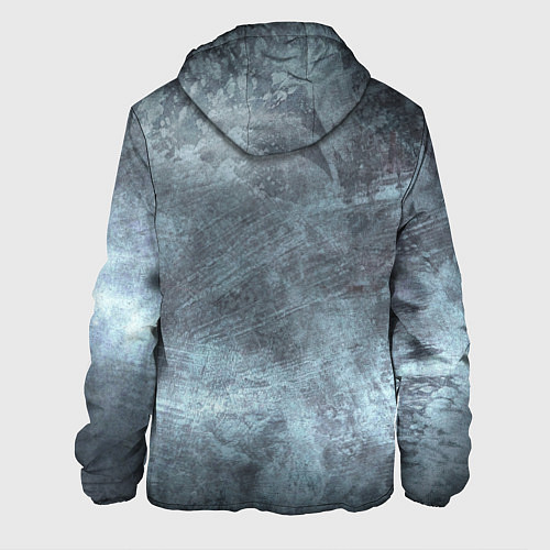 Мужская куртка Текстура Steel / 3D-Белый – фото 2