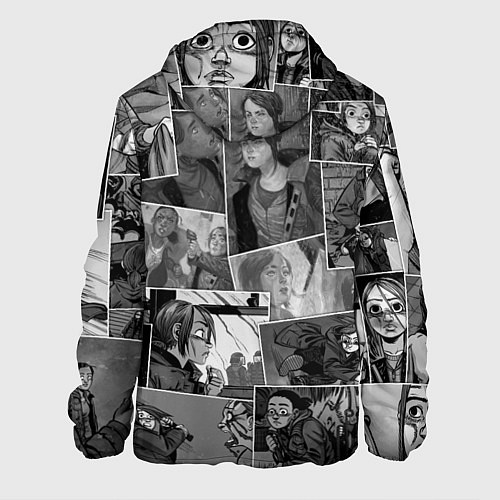 Мужская куртка The last of us comix / 3D-Белый – фото 2