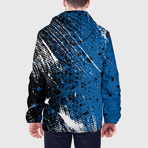 Мужская куртка Псж краска / 3D-Черный – фото 4