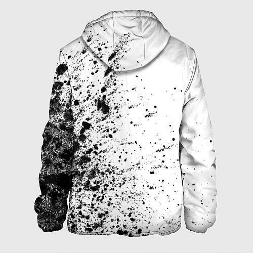 Мужская куртка Рэпер Sqwoz Bab в стиле граффити / 3D-Белый – фото 2