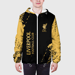 Куртка с капюшоном мужская Liverpool гранж, цвет: 3D-белый — фото 2