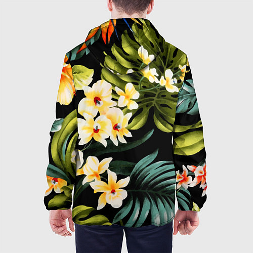 Мужская куртка Vanguard floral composition Summer / 3D-Черный – фото 4