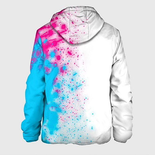 Мужская куртка System of a Down Neon Gradient / 3D-Черный – фото 2