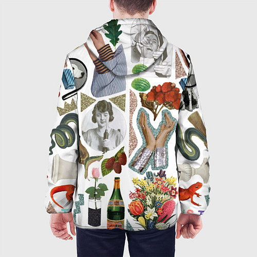 Мужская куртка Underground vanguard pattern fashion 2088 / 3D-Черный – фото 4
