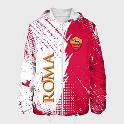 Куртка с капюшоном мужская Roma краска, цвет: 3D-белый