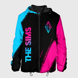 Мужская куртка The Sims Neon Gradient