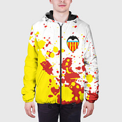 Куртка с капюшоном мужская Valencia Краска, цвет: 3D-черный — фото 2