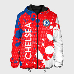 Куртка с капюшоном мужская Chelsea Краска, цвет: 3D-черный