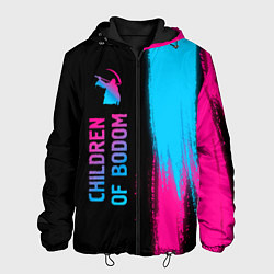 Мужская куртка Children of Bodom - neon gradient: по-вертикали