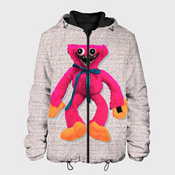 Куртка с капюшоном мужская Киси Миси объёмная игрушка - Kissy Missy, цвет: 3D-черный