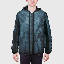 Куртка с капюшоном мужская Dark-Forest, цвет: 3D-черный — фото 2