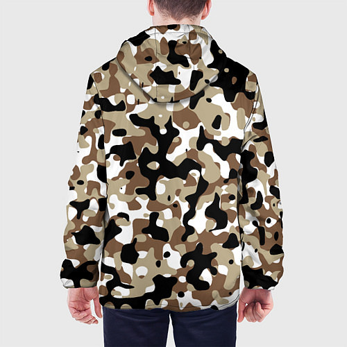 Мужская куртка Камуфляж Open Terrain / 3D-Черный – фото 4