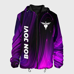 Мужская куртка Bon Jovi violet plasma