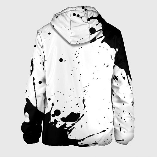 Мужская куртка Manowar и рок символ на светлом фоне / 3D-Белый – фото 2