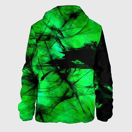 Мужская куртка Зеленый фантом / 3D-Белый – фото 2