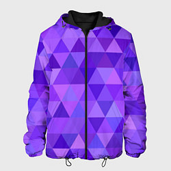 Мужская куртка Фиолетовые фигуры