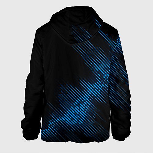 Мужская куртка Sabaton звуковая волна / 3D-Черный – фото 2