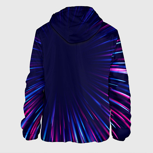 Мужская куртка Citroen neon speed lines / 3D-Черный – фото 2