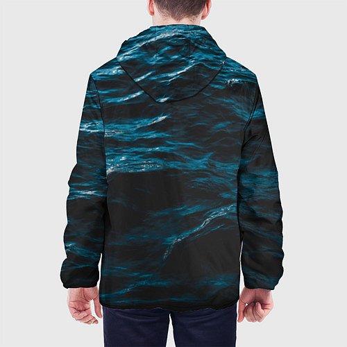 Мужская куртка Глубокое море / 3D-Черный – фото 4